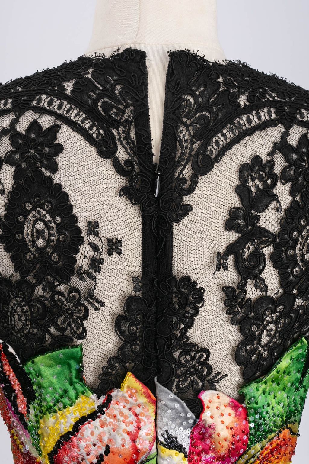 Ensemble en guipure Loris Azzaro 1996's