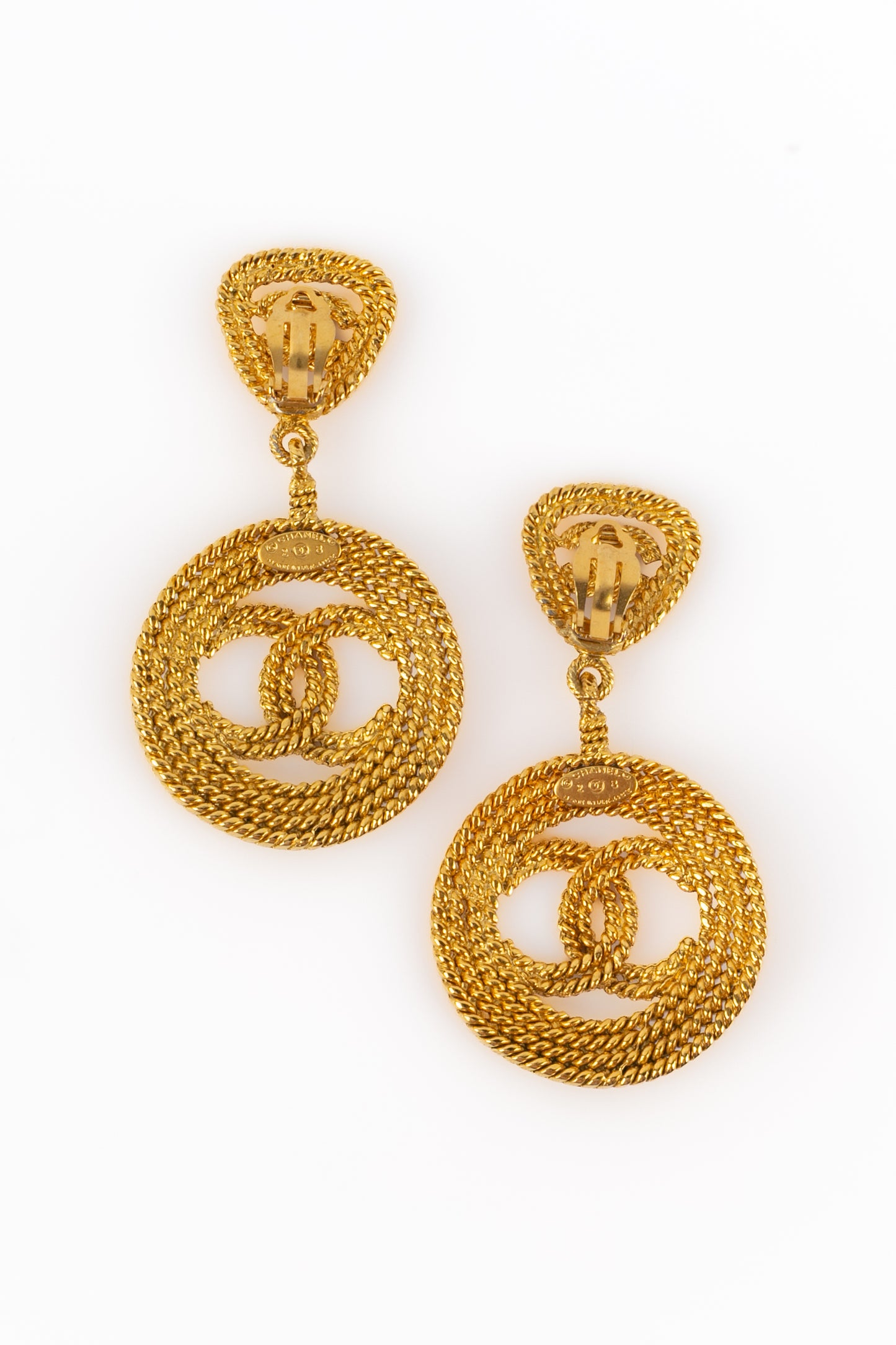 Boucles d'oreilles Chanel 1990's