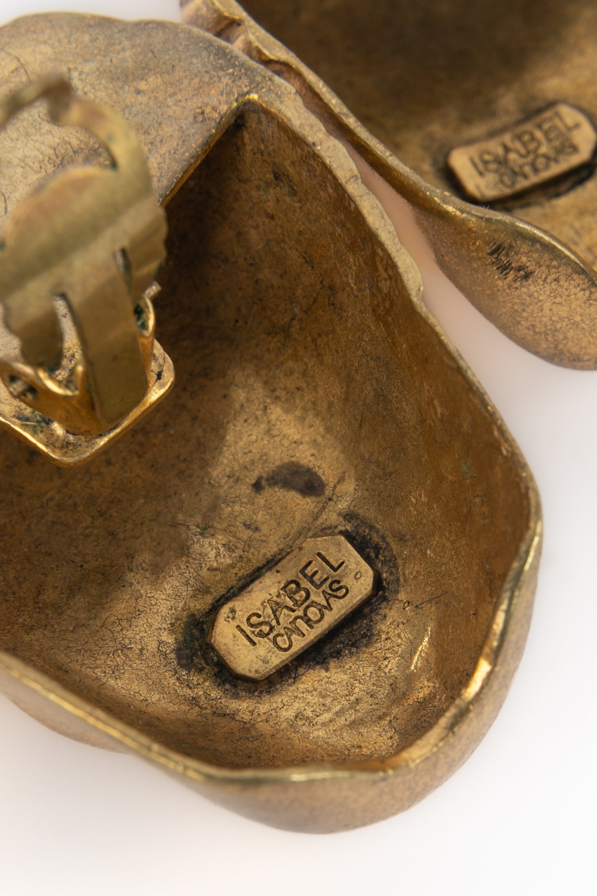 Boucles d'oreilles "visage" Isabel Canovas