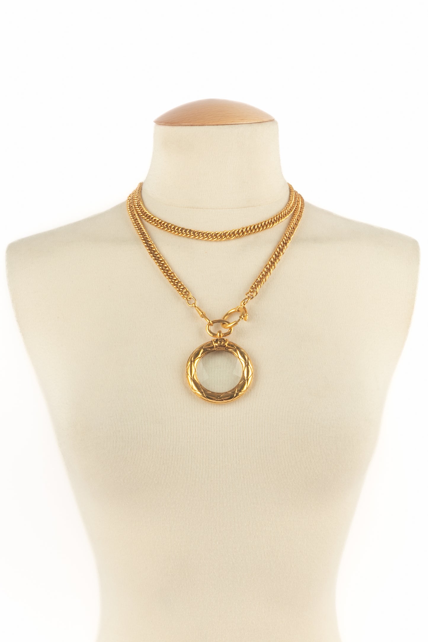 Collier loupe Chanel 1980's