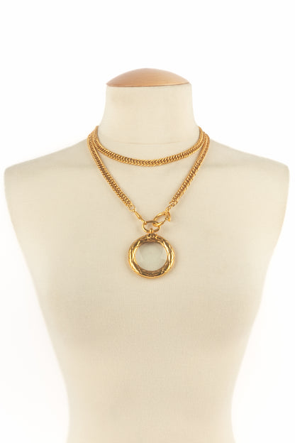 Collier loupe Chanel 1980's