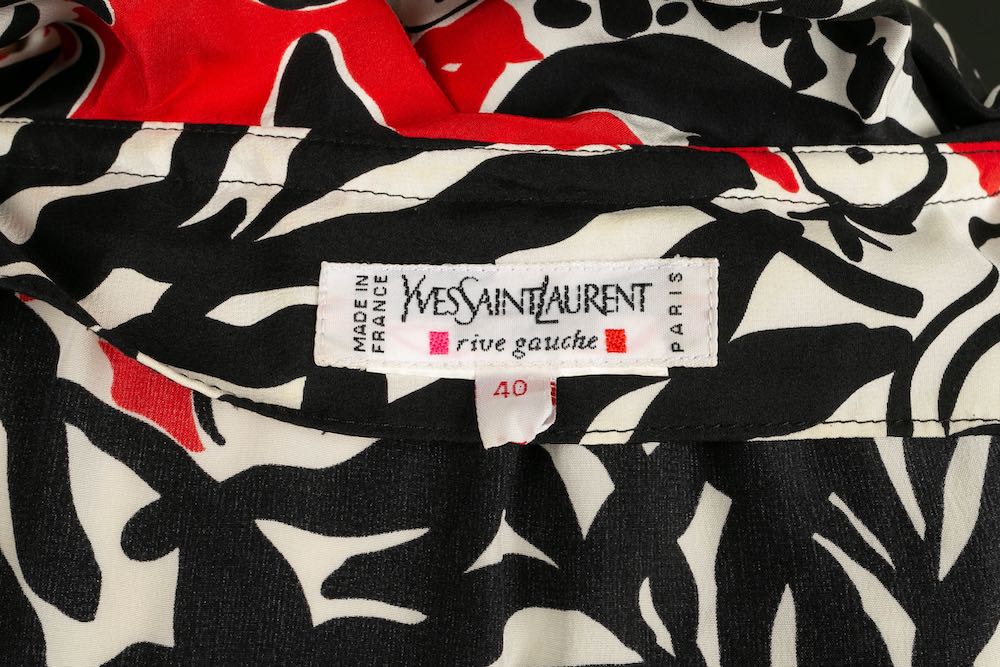 Robe Yves Saint Laurent Printemps 1994