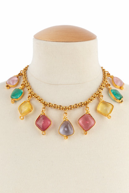 Collier pastel Chanel Printemps 1996