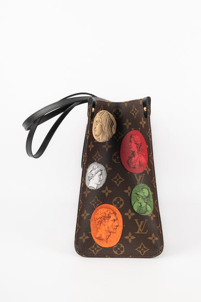 Sac On The Go Louis Vuitton x Fornasetti 2022