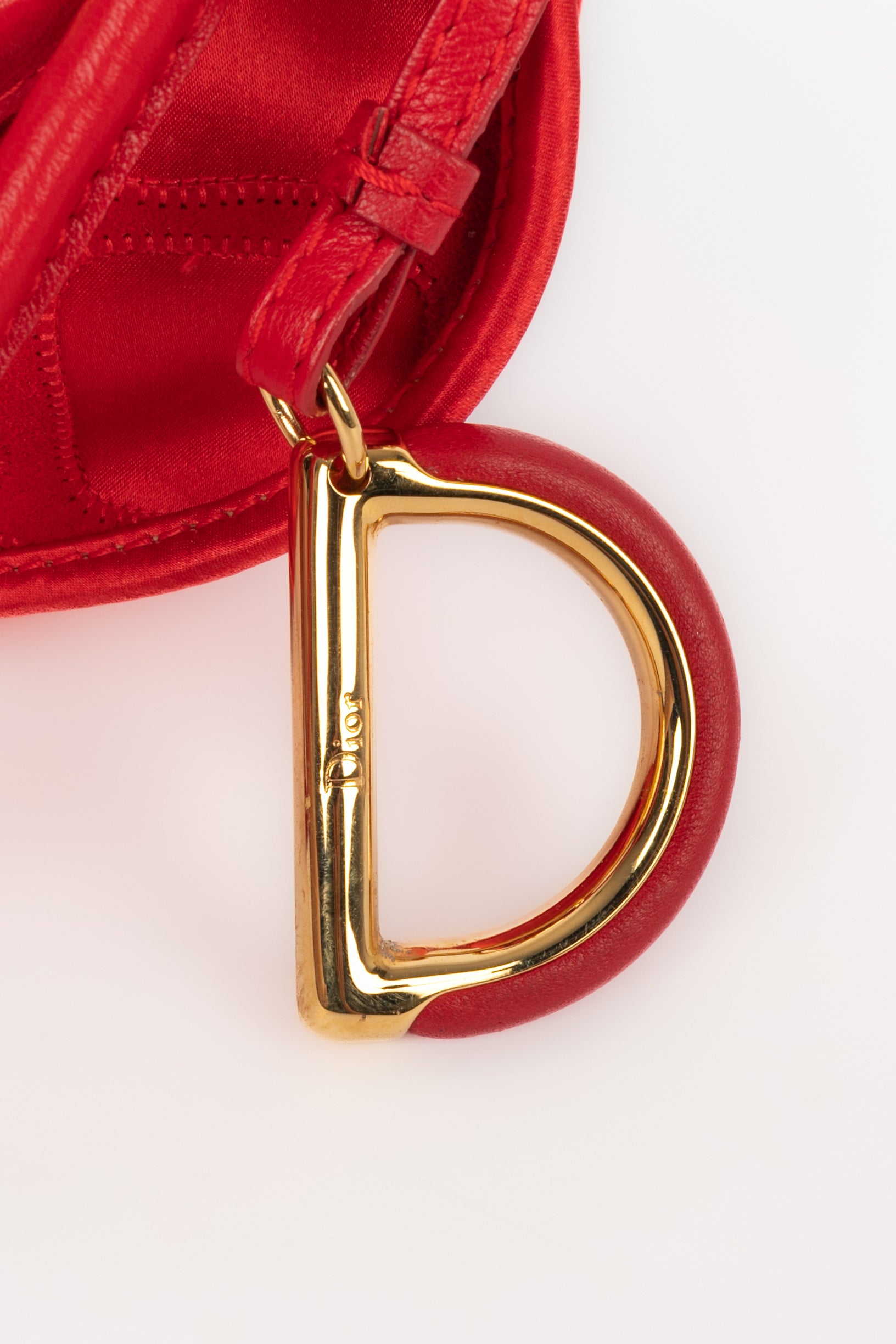 Sac pochette en satin Dior 