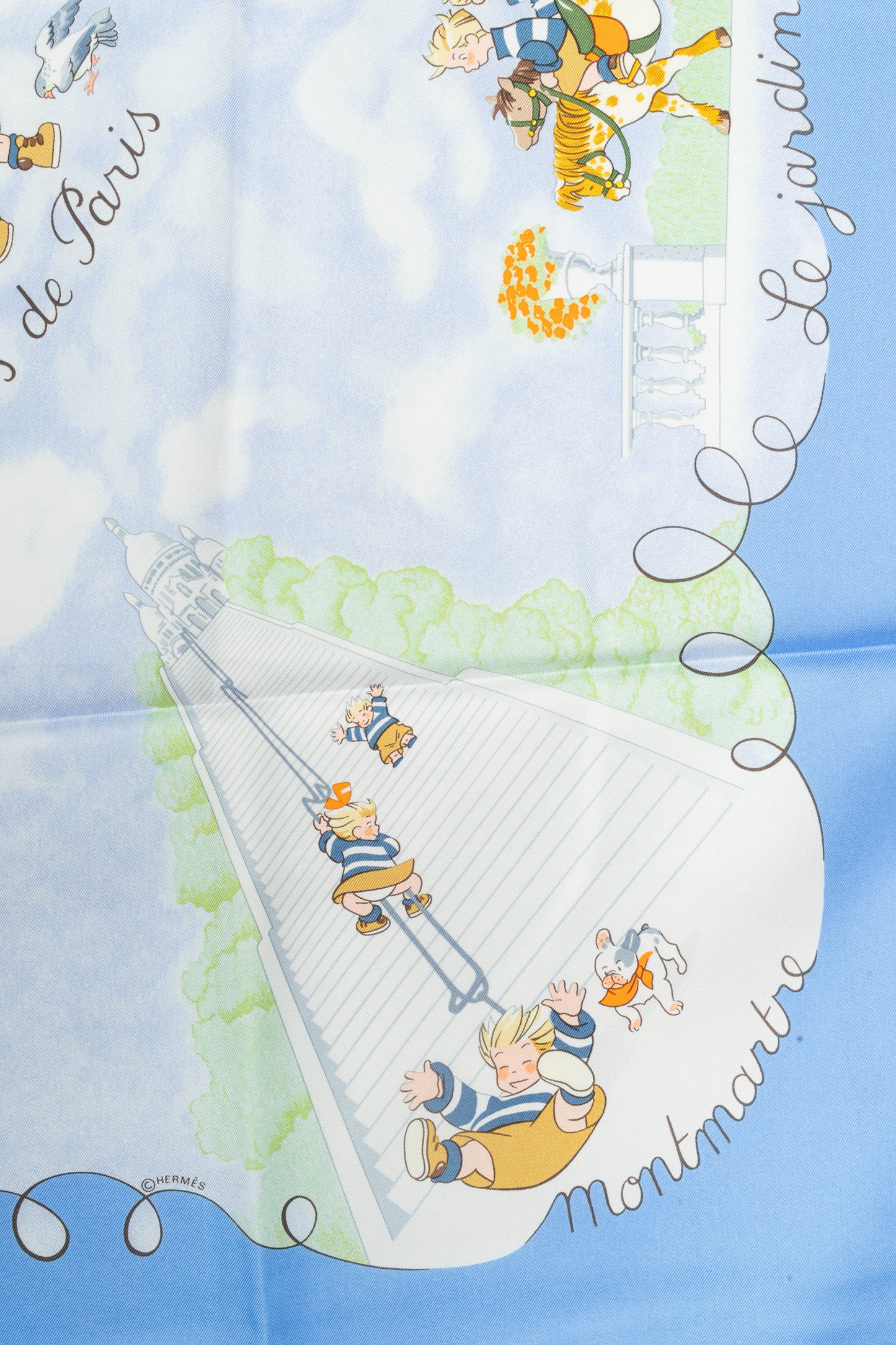 Carré "Les Triplés" Hermès