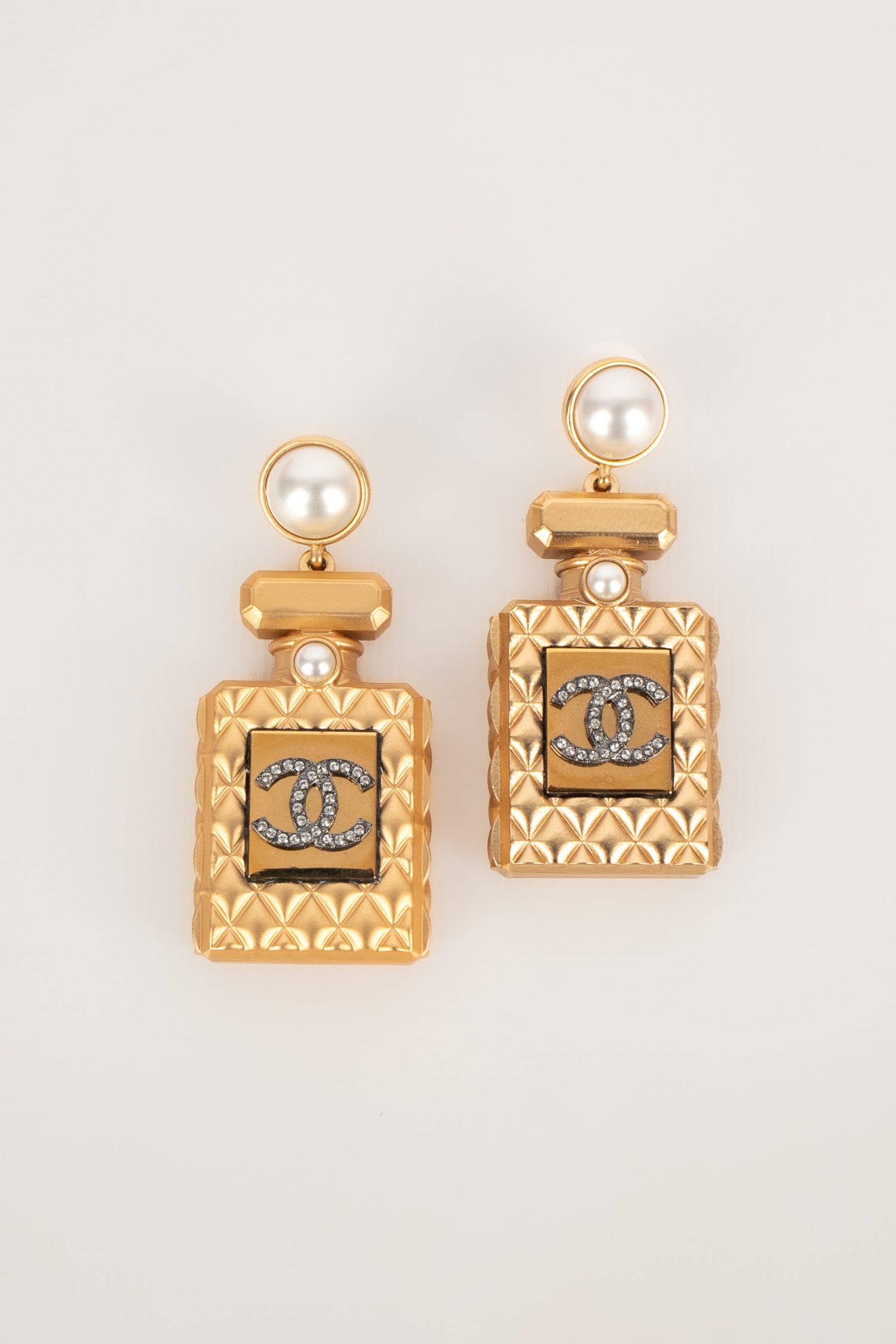 Boucles d'oreilles "Flacons" Chanel