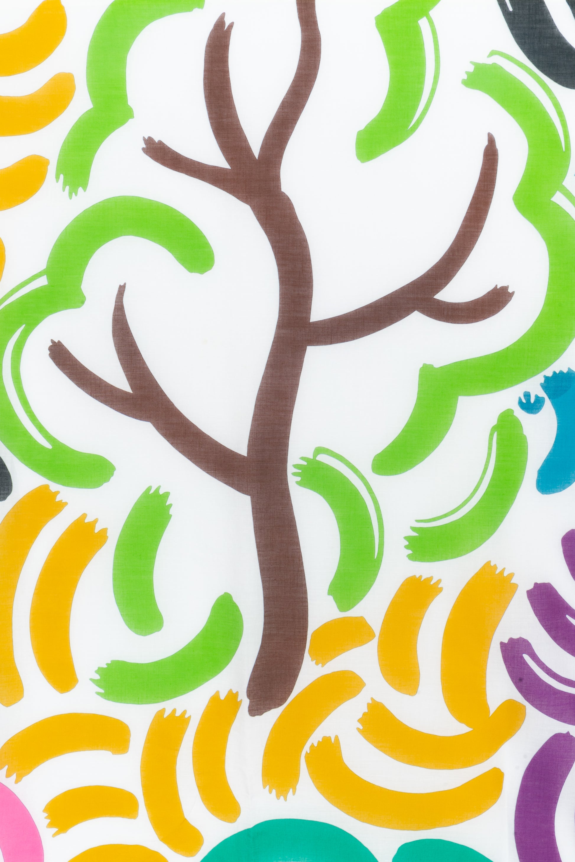 Paréo / foulard multicolore Hermès 