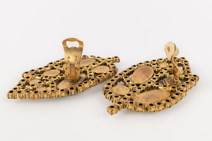 Boucles d'oreilles Louis Féraud Haute Couture