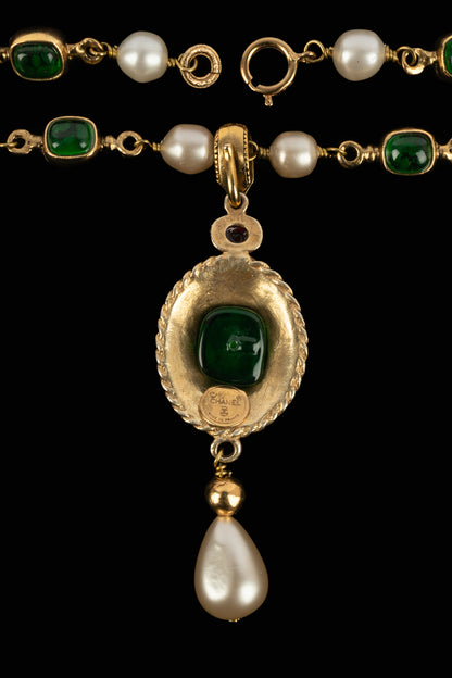 Collier byzantin Chanel 1985's