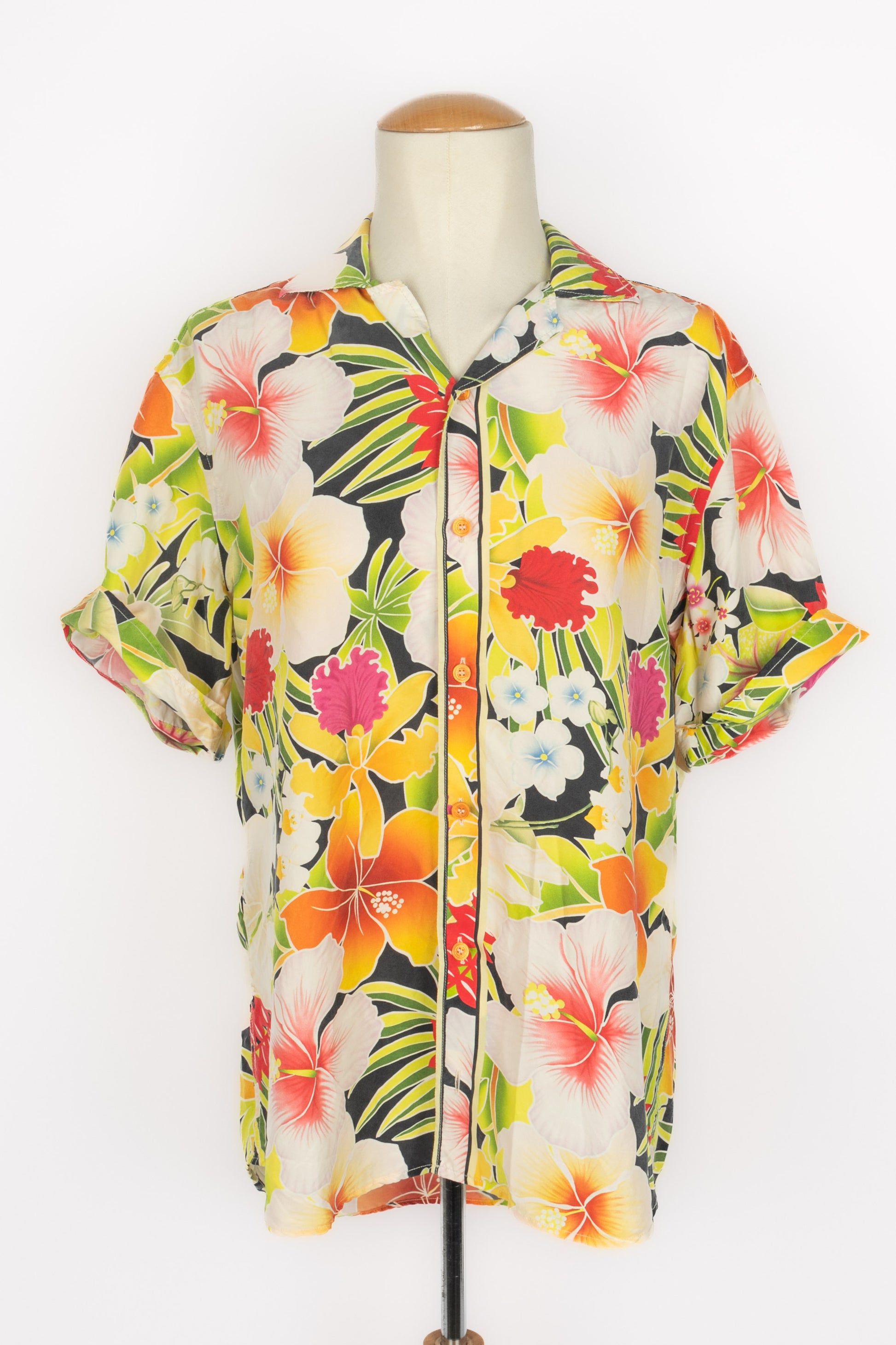 Chemise homme en coton Léonard