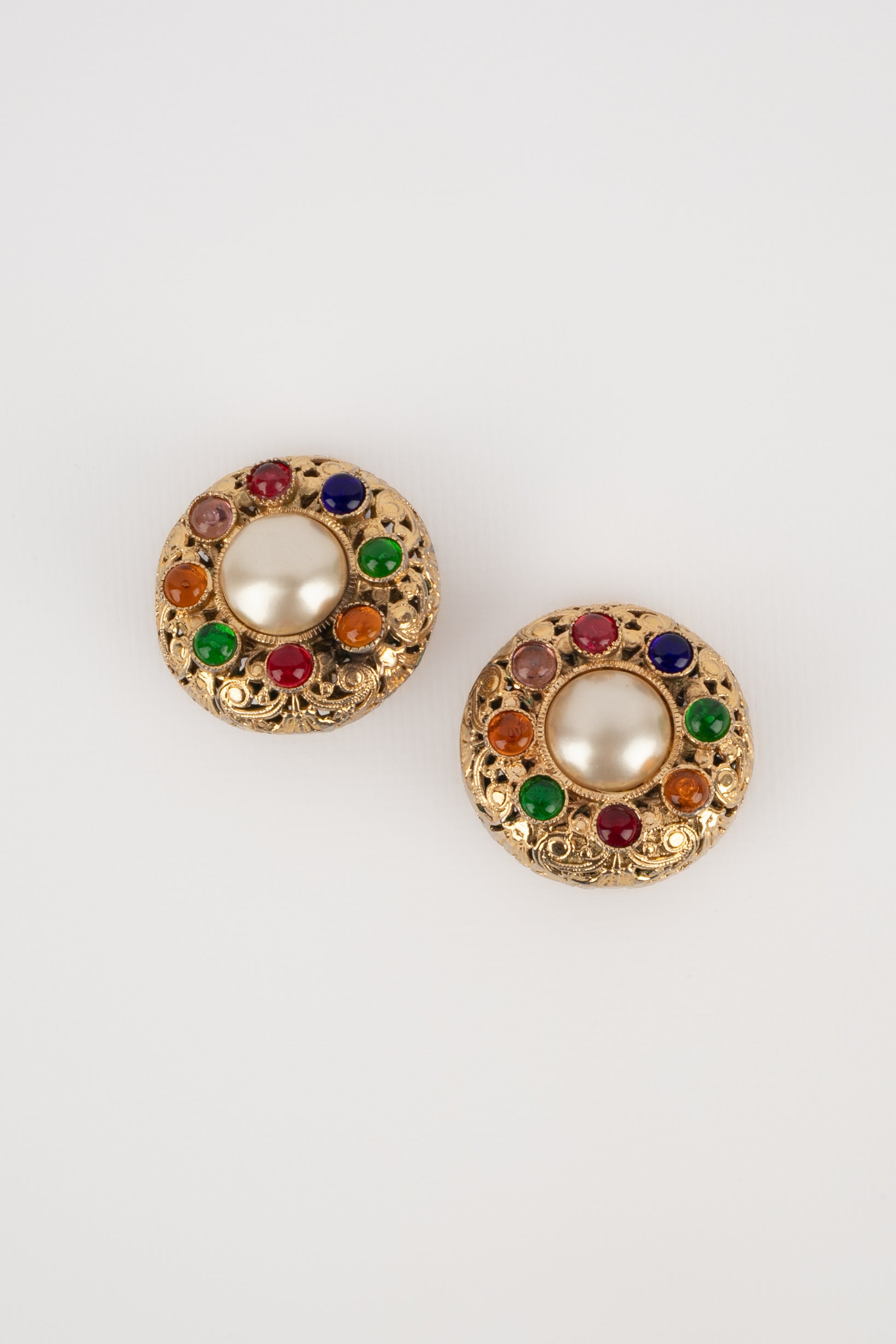 Boucles d'oreilles Chanel Haute Couture