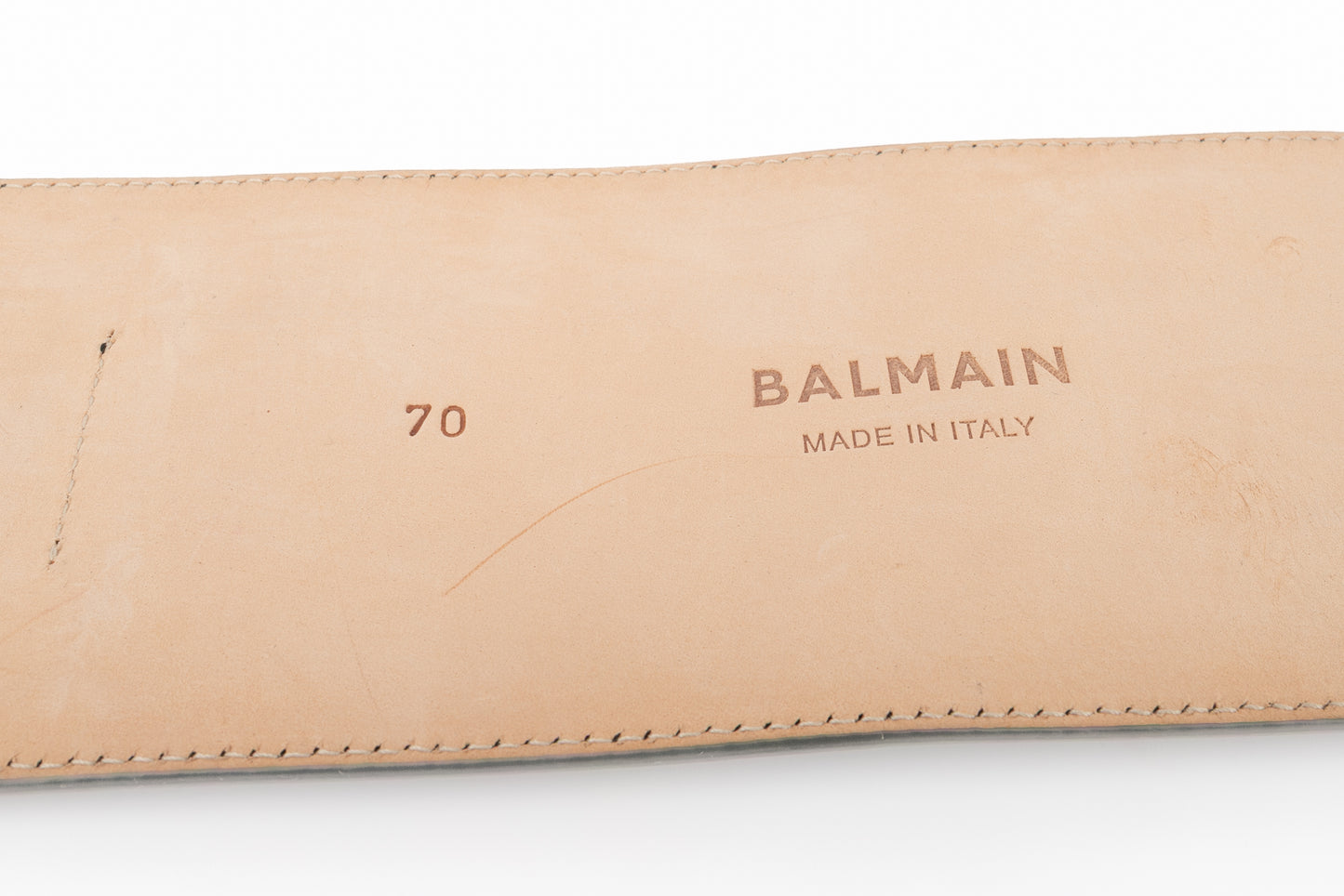 Ceinture en cuir Balmain