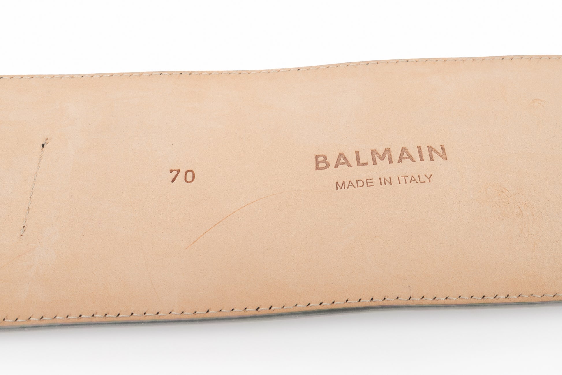 Ceinture en cuir Balmain