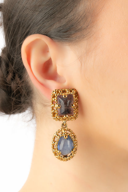 Boucles d'oreilles Yves Saint Laurent