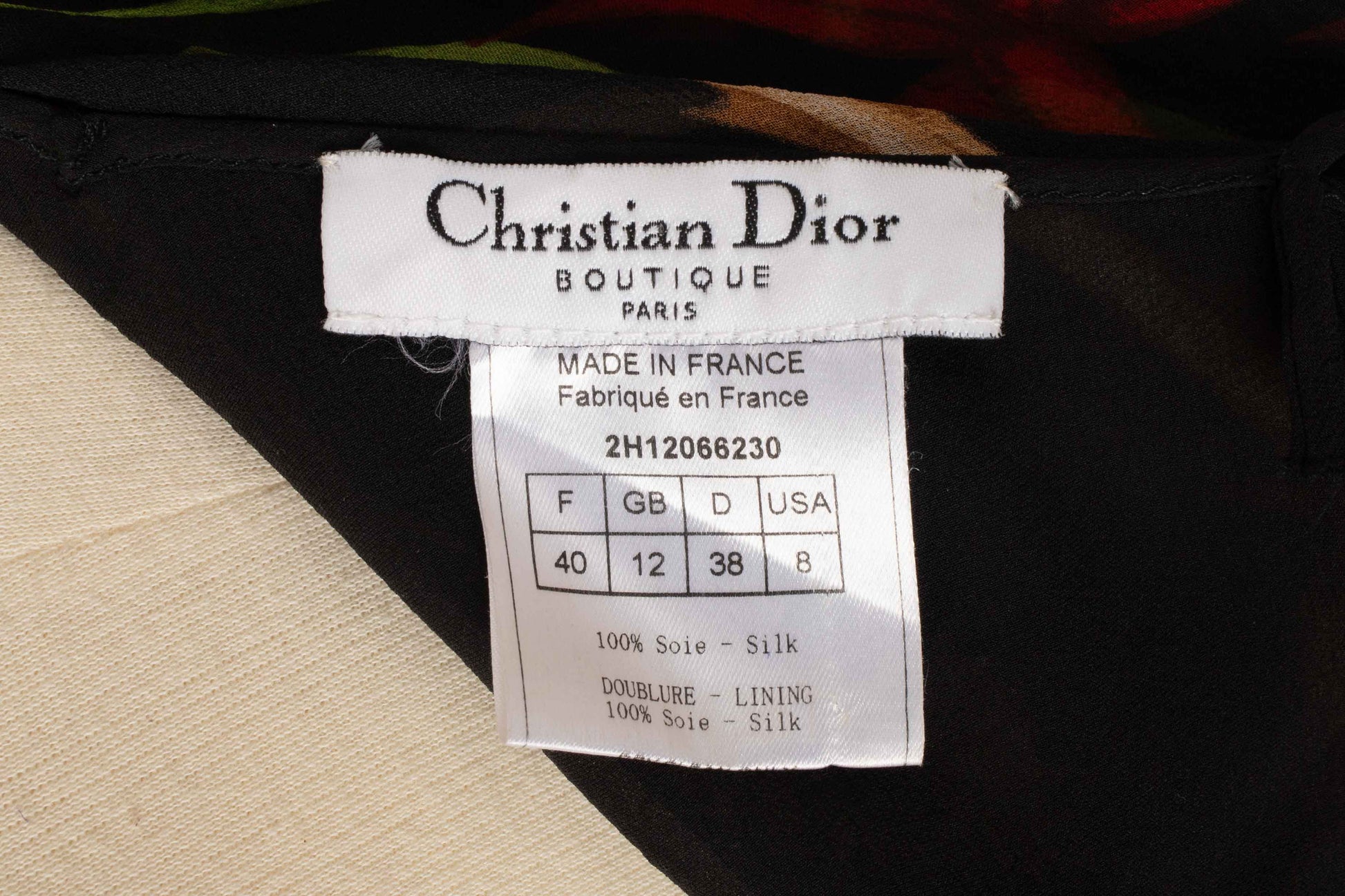 Robe Christian Dior 