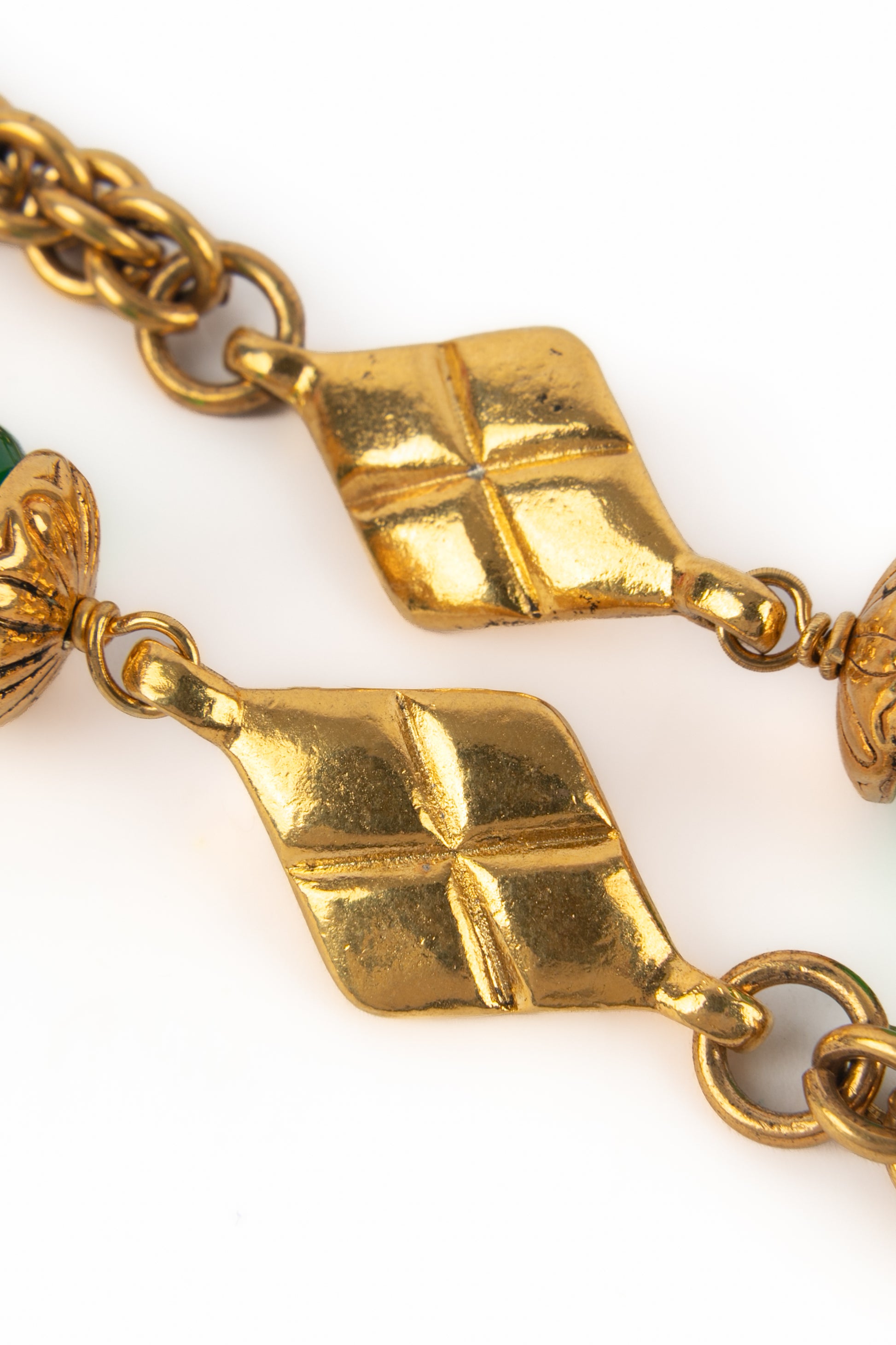 Collier byzantin Chanel 1980's