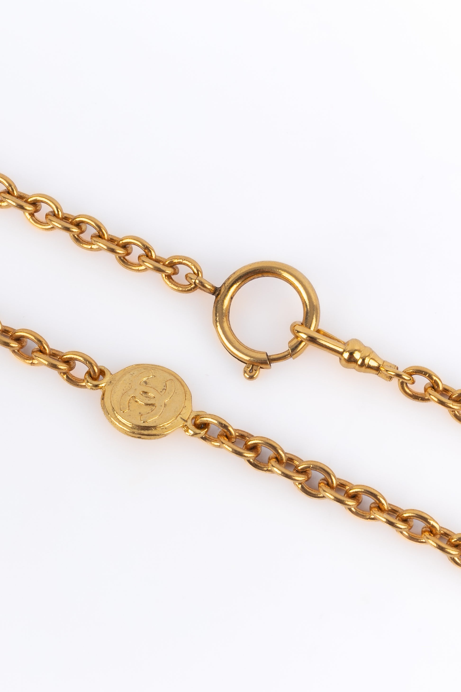 Collier cc Chanel 1985-1990