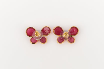 Boucles d'oreilles papillon Augustine