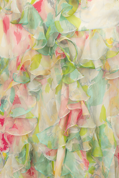 Jupe fleurie John Galliano