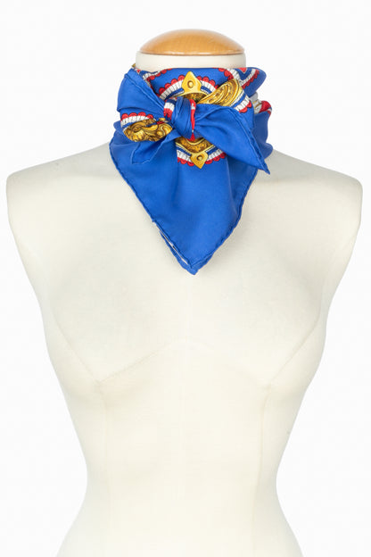 Foulard / carré "Selle à housse" Hermès