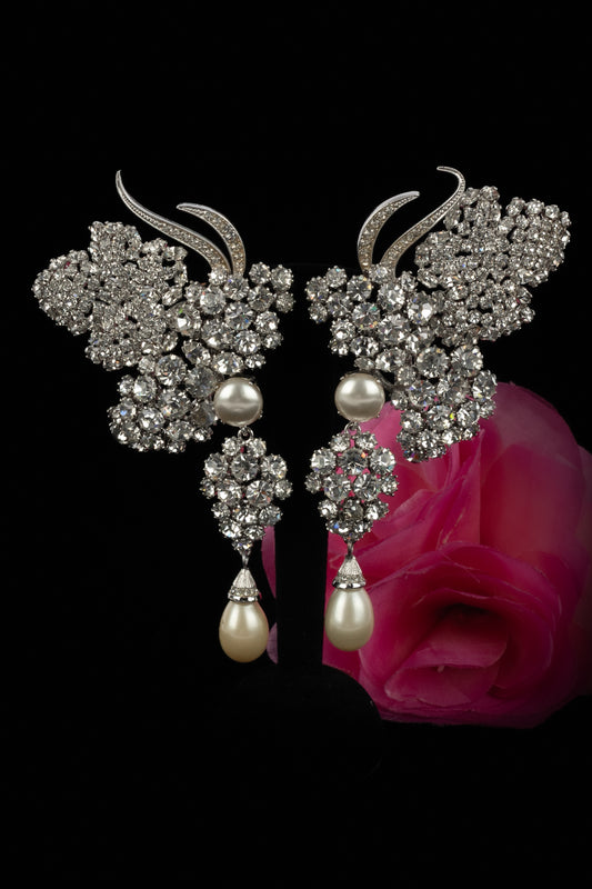 Boucles d'oreilles Christian Dior Haute Couture 1991