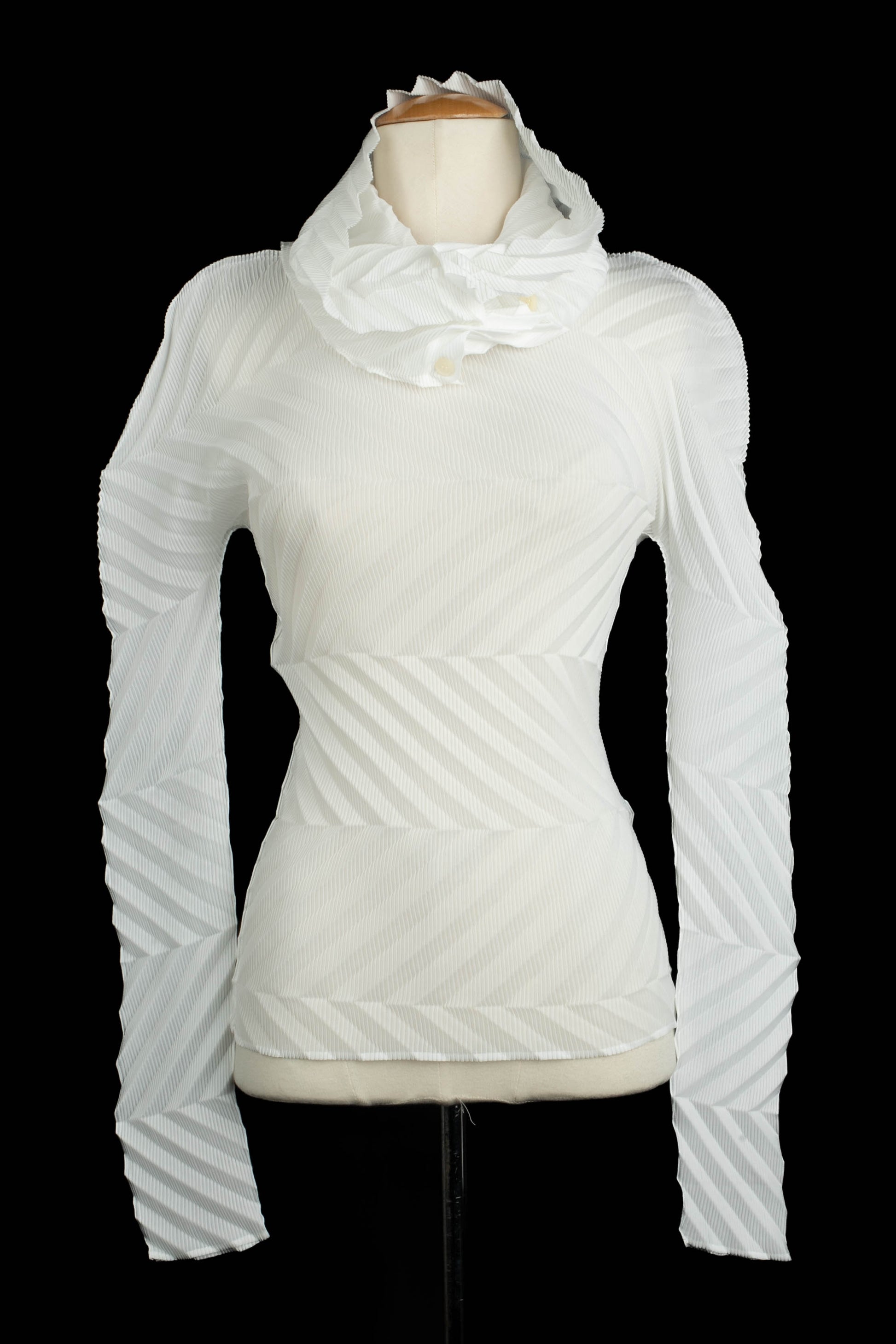 Haut plissé "Comme des Garçons" (attribué à)