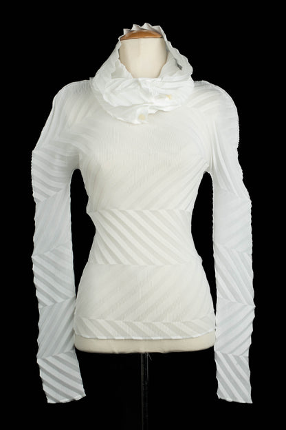 Haut plissé "Comme des Garçons" (attribué à)