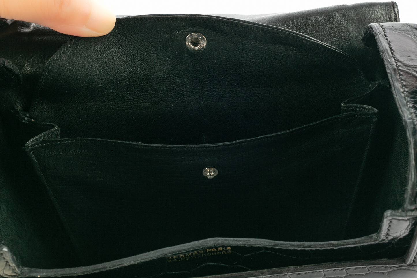 Sac en cuir exotique Hermès