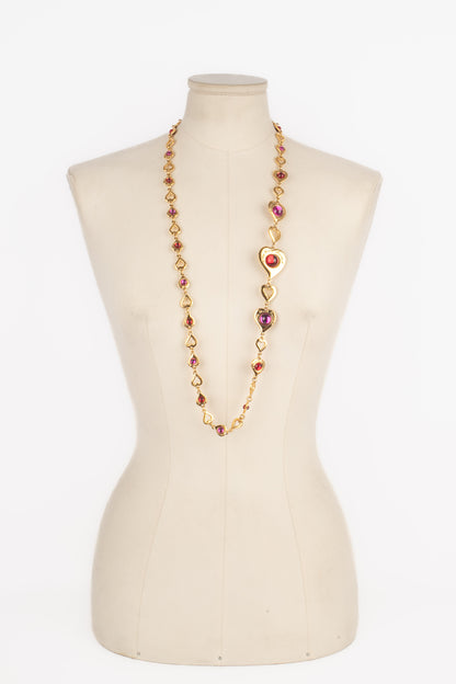 Collier coeurs Yves Saint Laurent