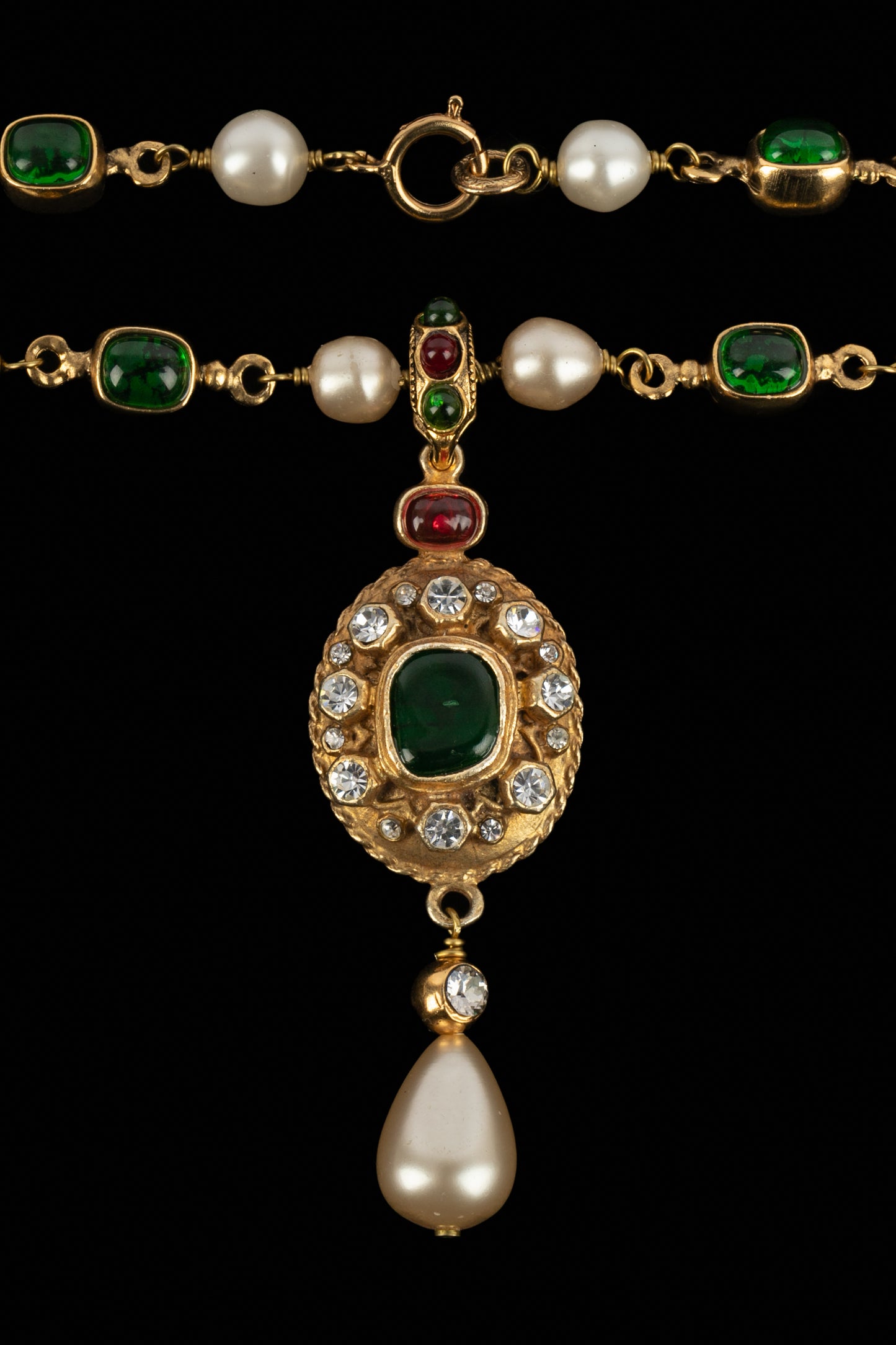 Collier byzantin Chanel 1985's