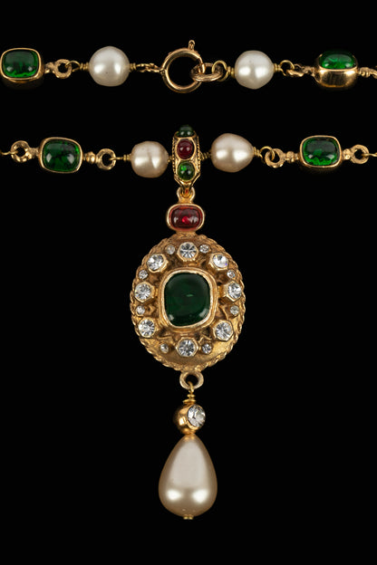 Collier byzantin Chanel 1985's