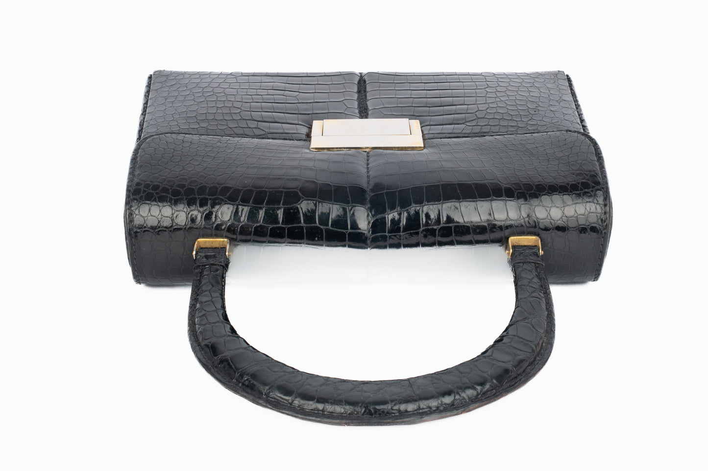 Sac en crocodile Fernande Desgranges