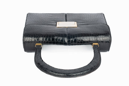 Sac en crocodile Fernande Desgranges