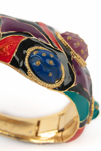 Bracelet émaillé Ungaro