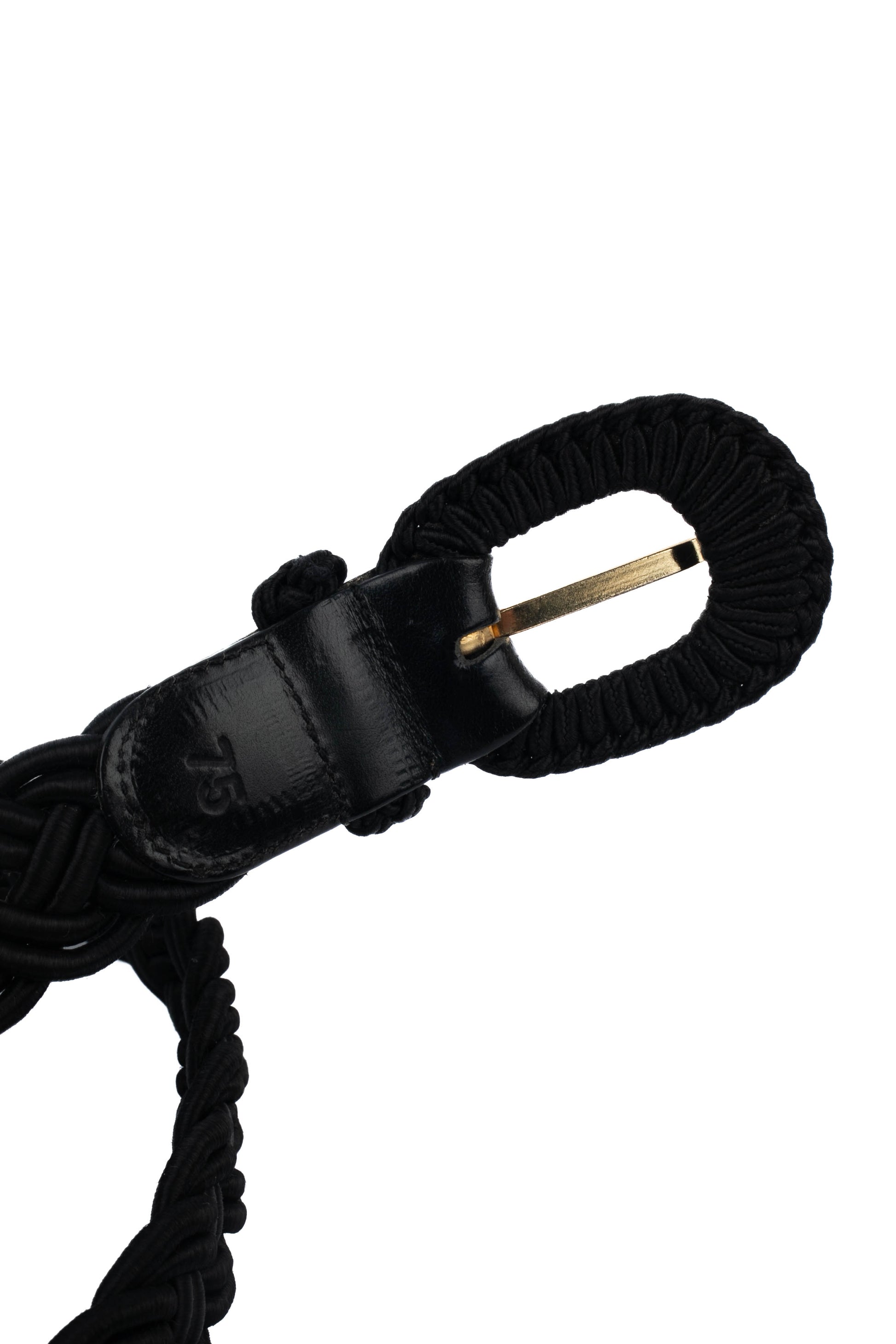 Ceinture en passementerie Yves Saint Laurent (Attribuée à)