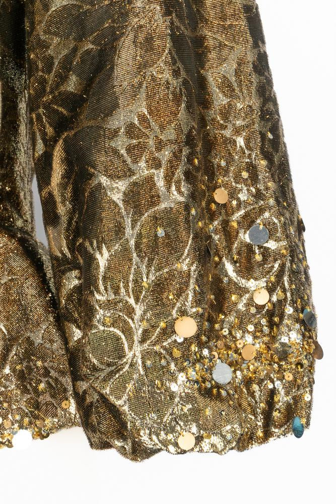 Veste dorée Carven Haute Couture Automne 2004-2005