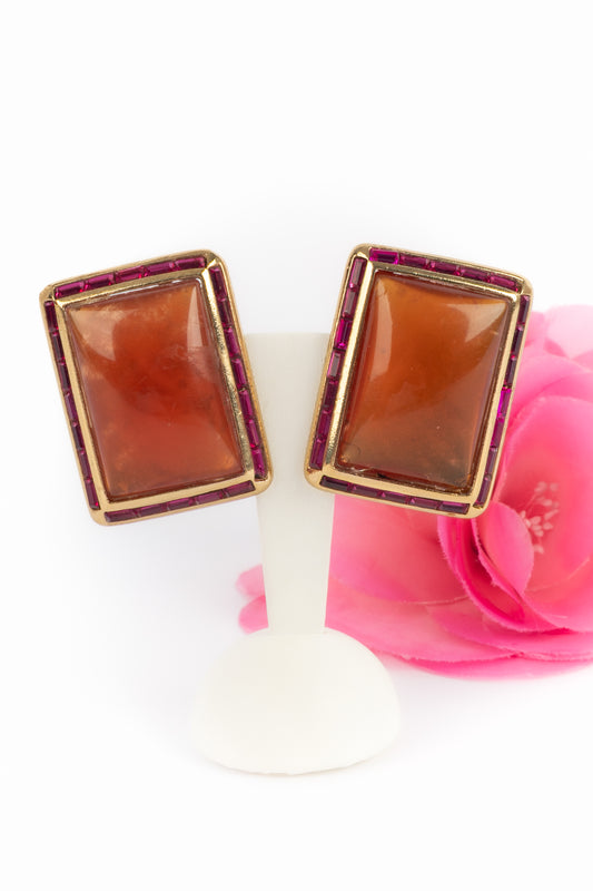 Boucles d'oreilles Yves Saint Laurent
