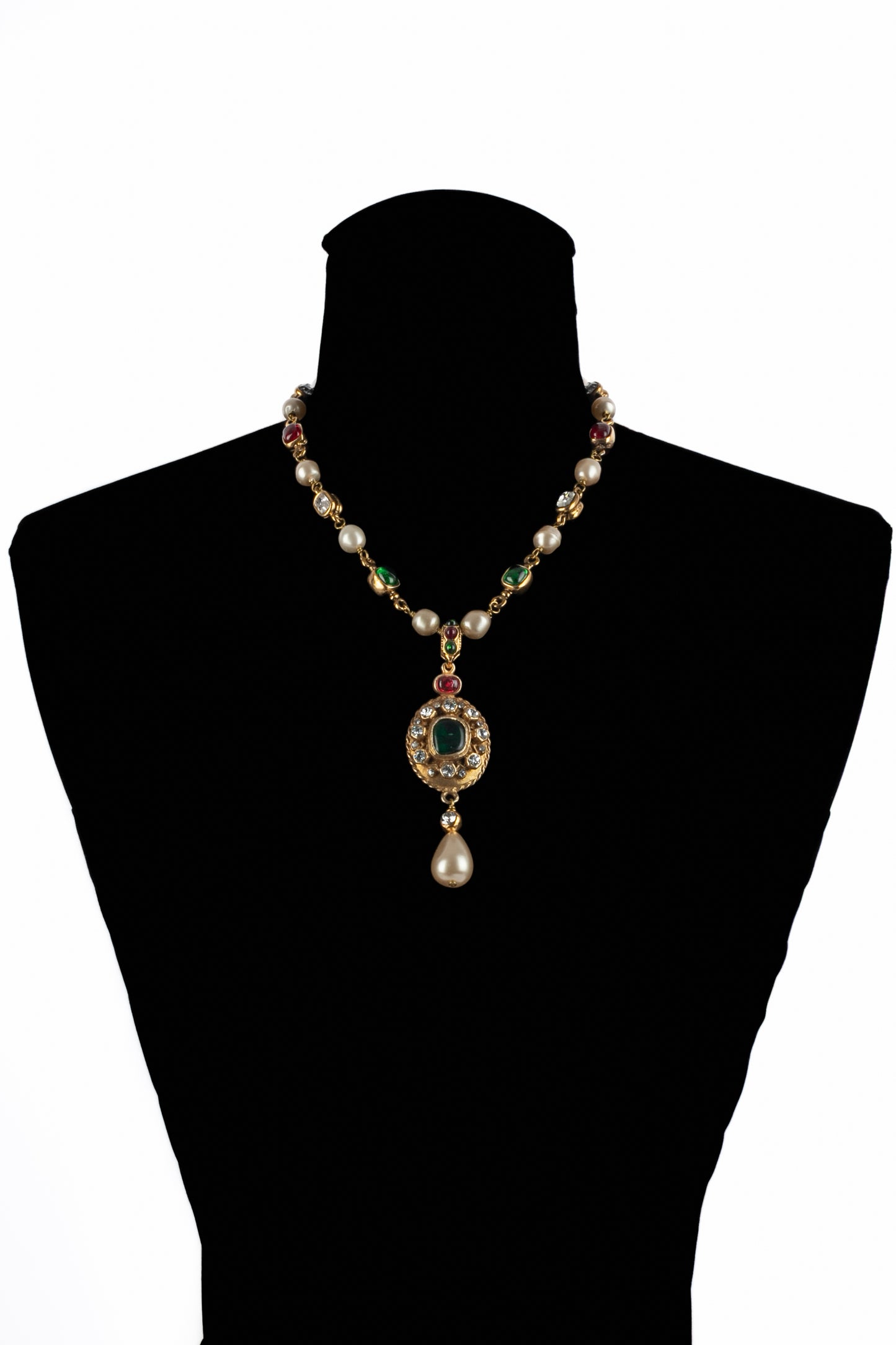 Collier byzantin Chanel 1985's