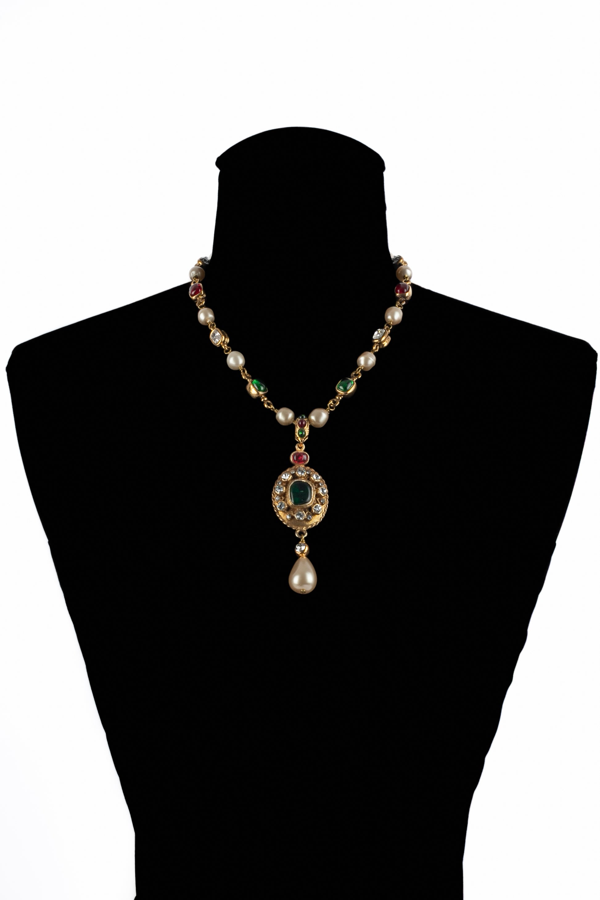 Collier byzantin Chanel 1985's