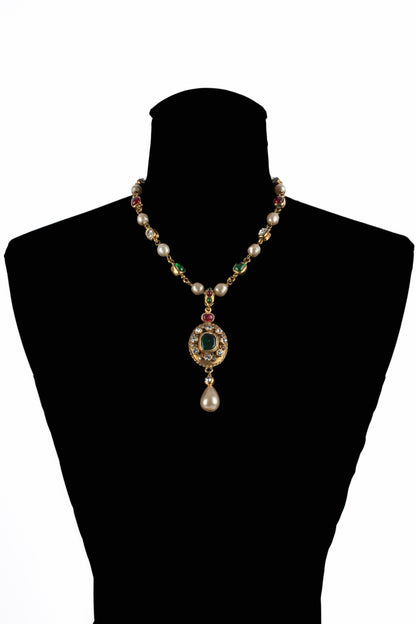 Collier byzantin Chanel 1985's