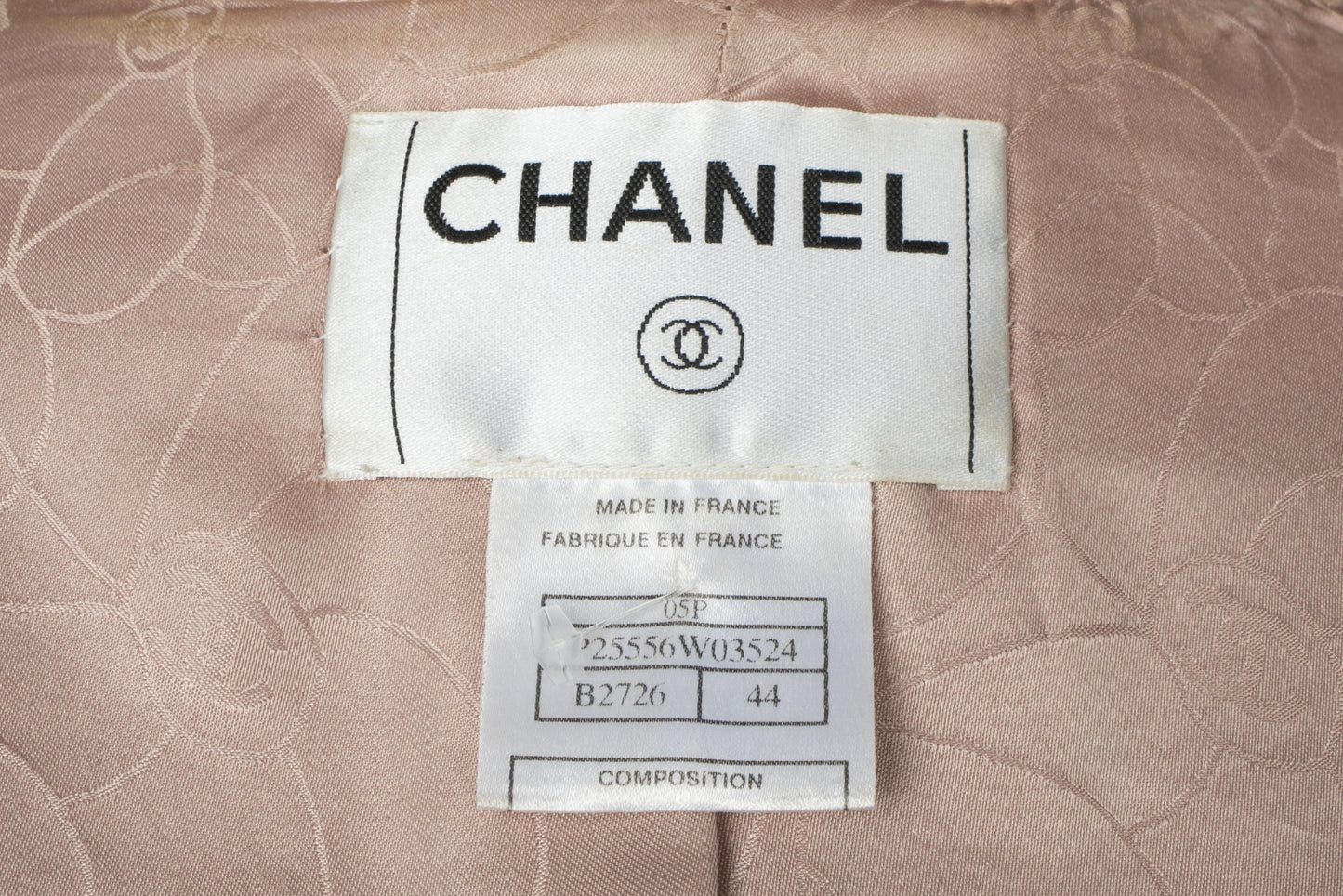 Veste en cuir Chanel Printemps 2005