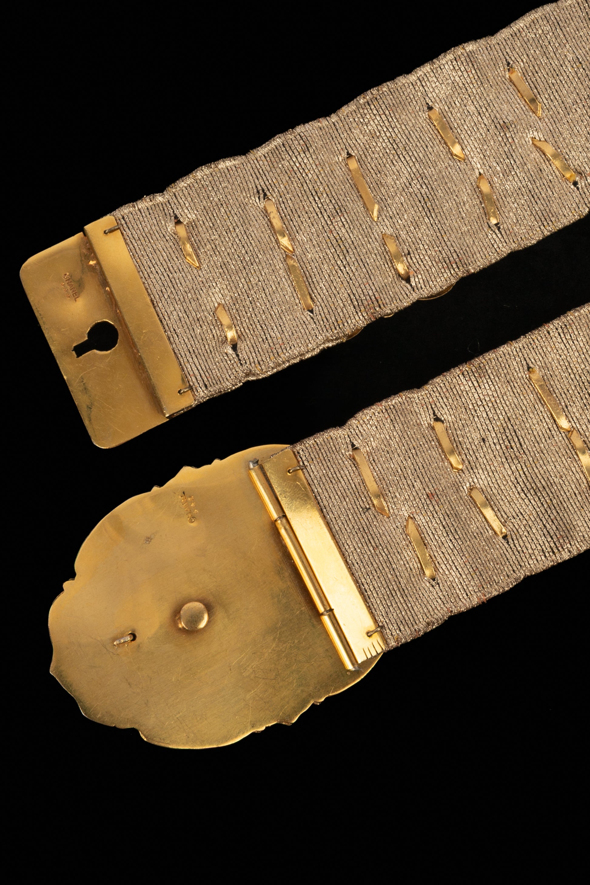 Ceinture Chanel Haute Couture époque Coco