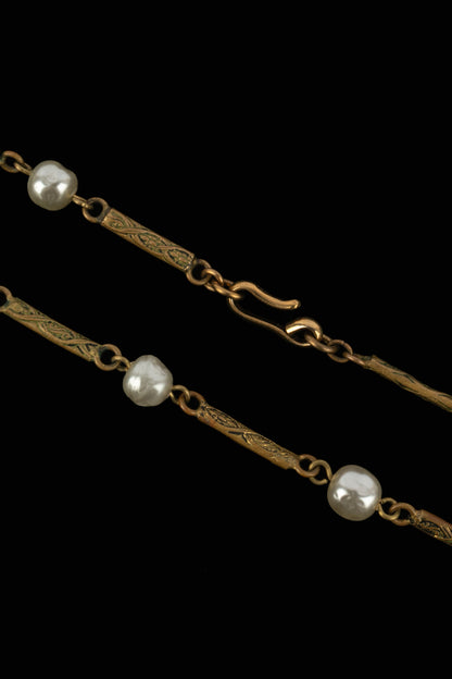 Collier sautoir Chanel époque Coco