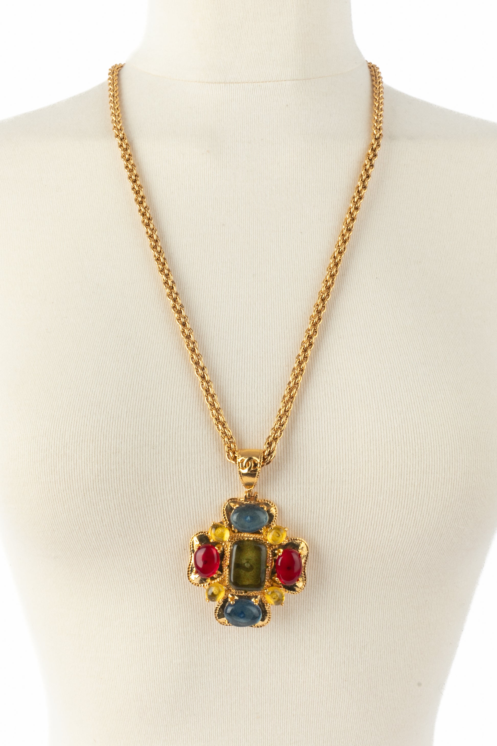 Collier pendentif Chanel 1997