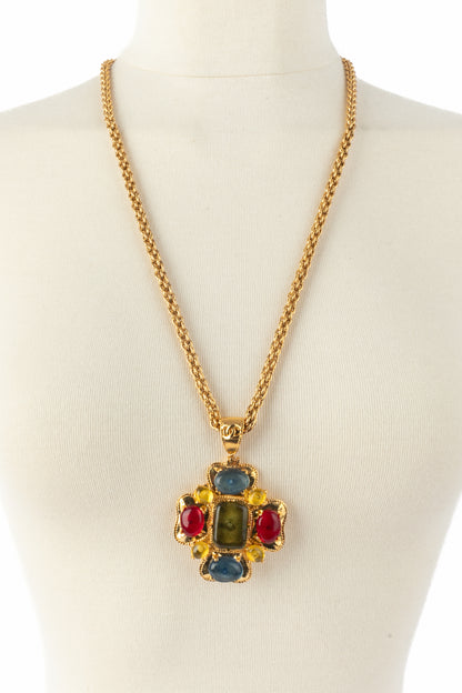 Collier pendentif Chanel 1997