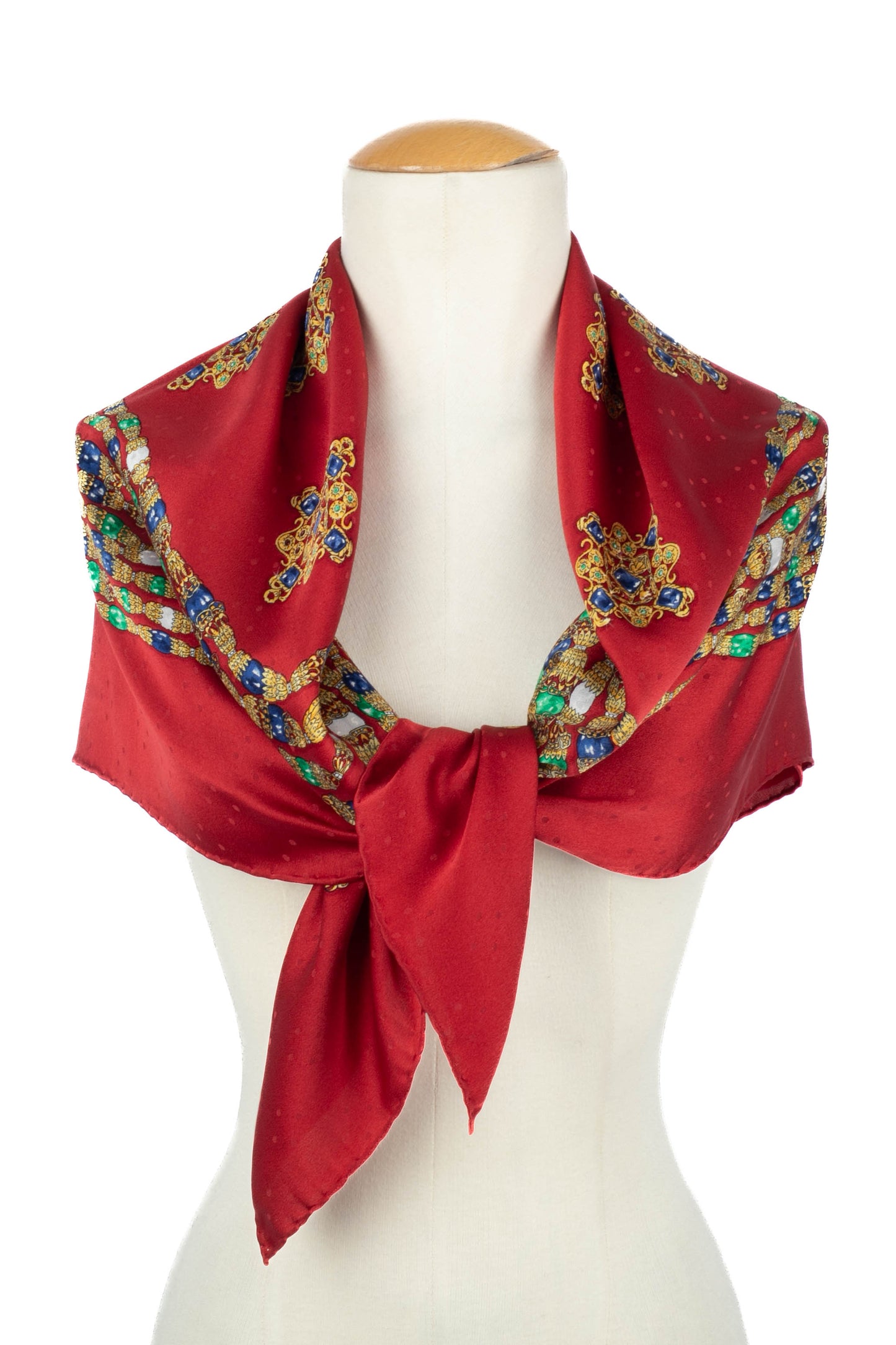 Foulard "bijoux" en soie Chanel 