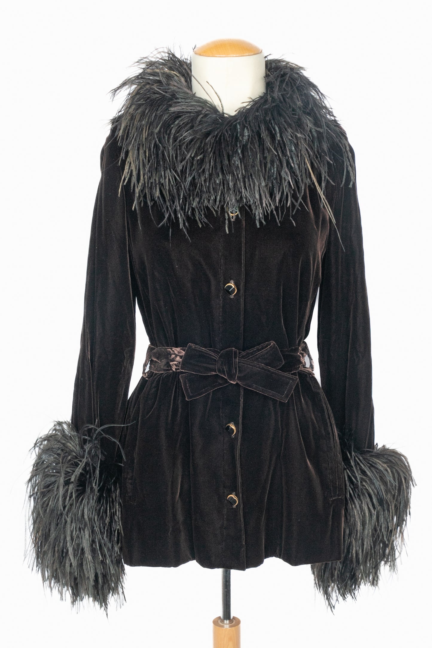 Veste Yves Saint Laurent Haute Couture 1980's