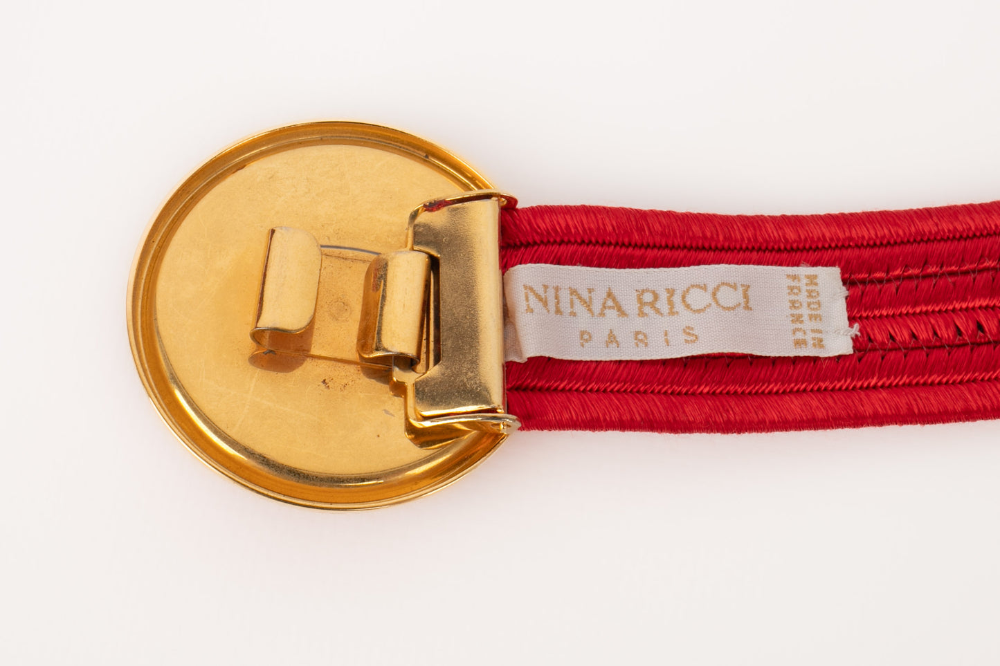 Ceinture rouge Nina Ricci