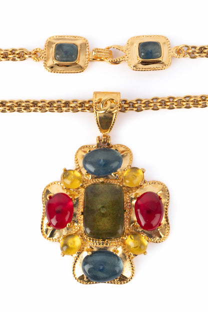 Collier pendentif Chanel 1997